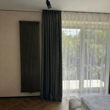 Вертикальний радіатор IRSAP Arpa23_2 1820x470 Black M84