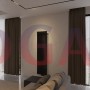 Дизайнерский вертикальный радиатор IRSAP Tesi 2 1800x450 Черный