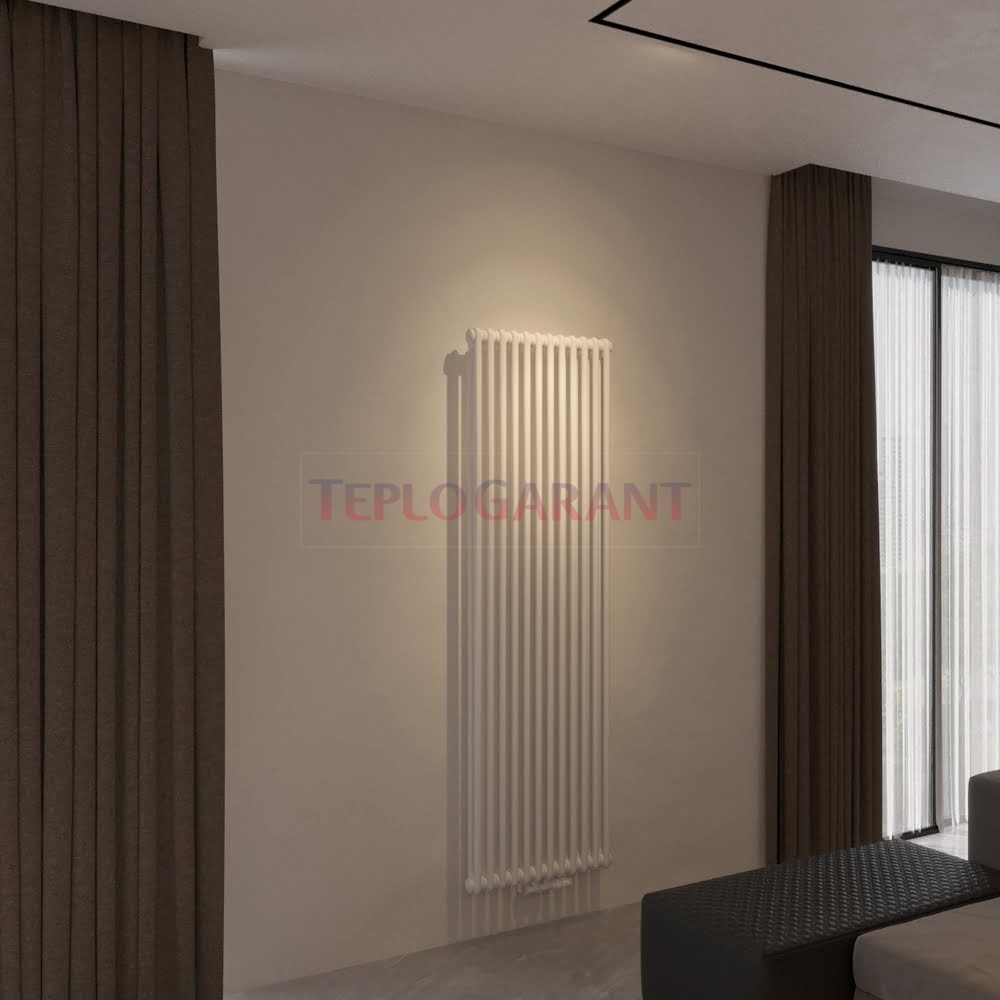 Дизайнерський вертикальний радіатор IRSAP Tesi 2 1800x540 Білий Cod.50