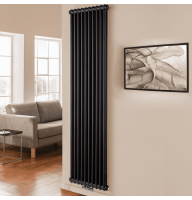 Дизайнерский вертикальный радиатор IRSAP Tesi 2 900x360 Черный