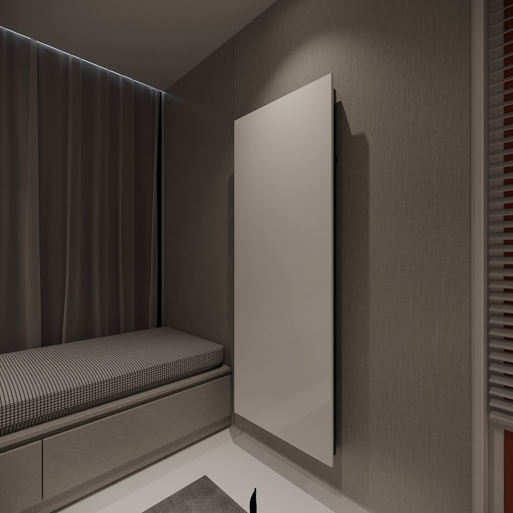 Дизайнерський радіатор Stelrad Vertex Slim 21 Тип 1800x600 Graphite