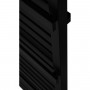 Дизайнерська рушникосушка Komex IRMA 1150x530 Чорна