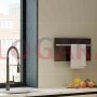 Дизайнерский электрический полотенцесушитель HYBRO Onyx 1K Черный