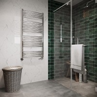 Полотенцесушитель Zehnder Aura Bow PBTCZ-120-050 Хром