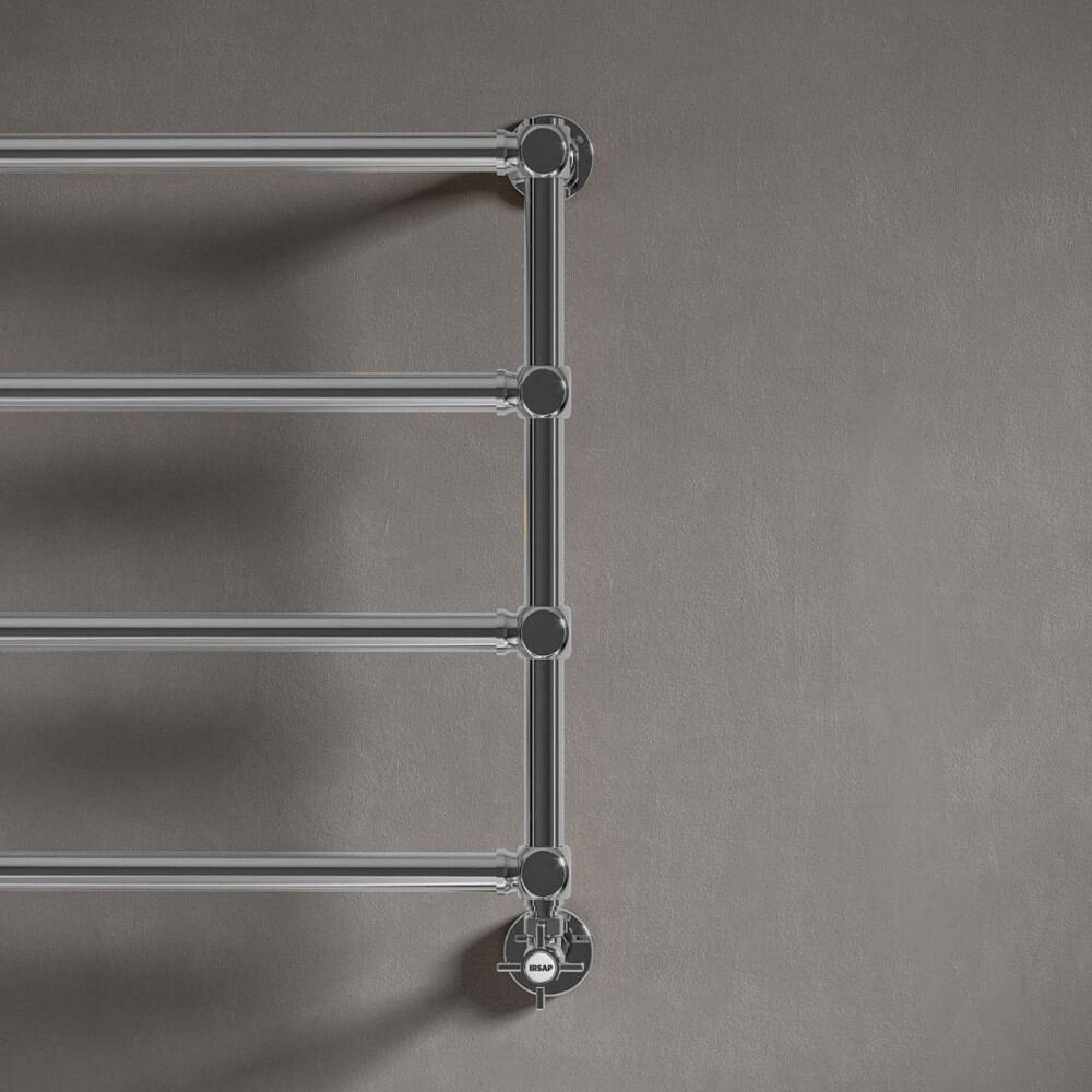 Дизайнерська рушникосушка Irsap Minuette Хром 414x540