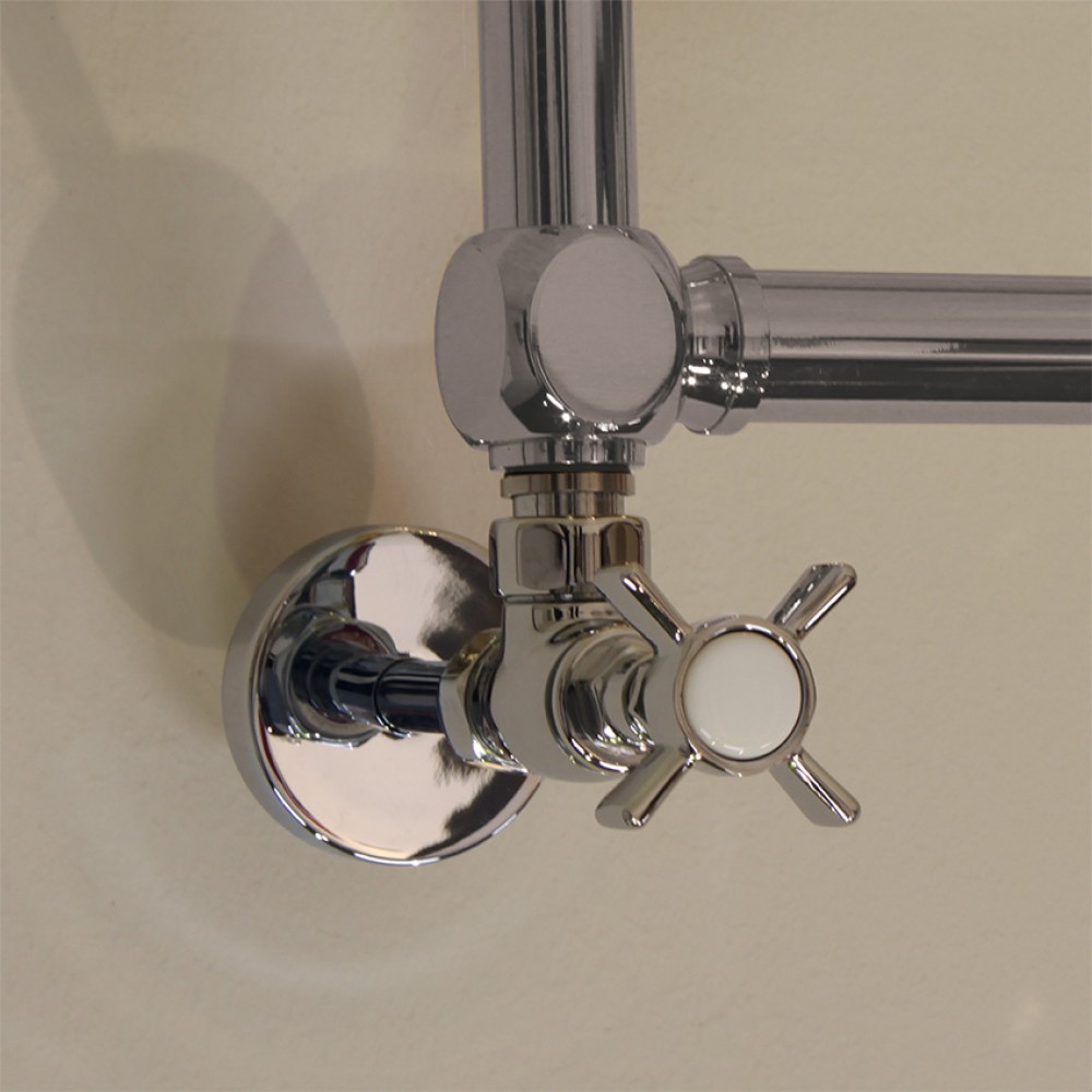 Дизайнерська рушникосушка Irsap Minuette Хром 414x540