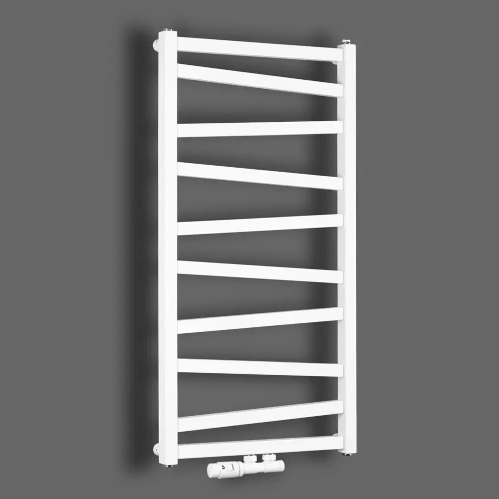 Дизайнерська рушникосушка Komex Zoe 990x500 Чорна