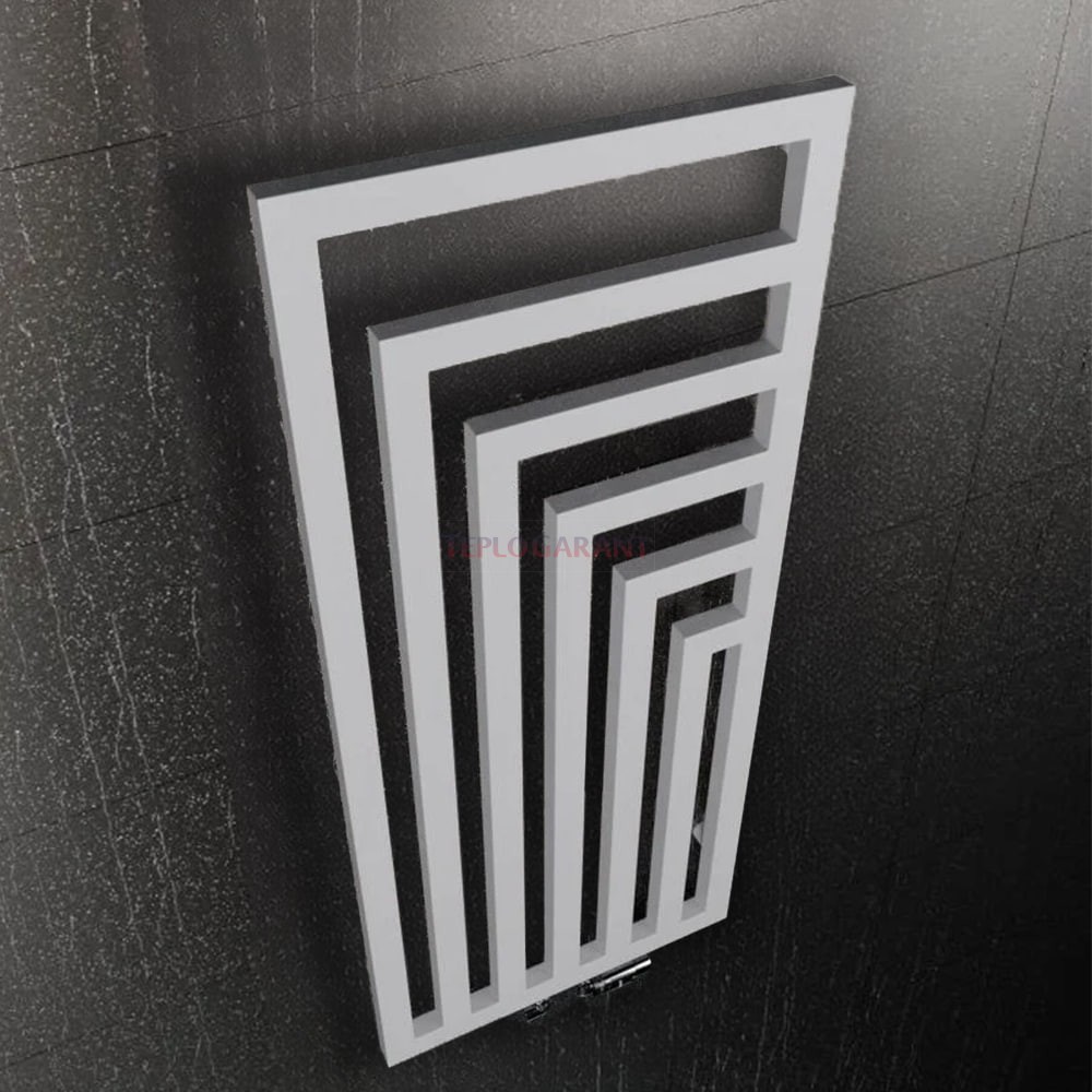 Дизайнерська рушникосушка Komex Rose 1200x520 Біла