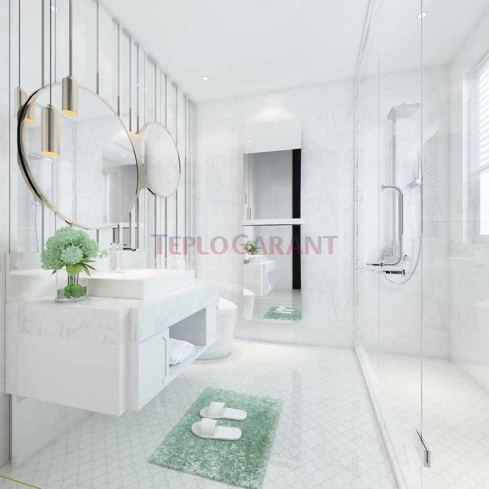 Дизайнерська електрична рушникосушка Zehnder Folio Glass FZM-180-042/F