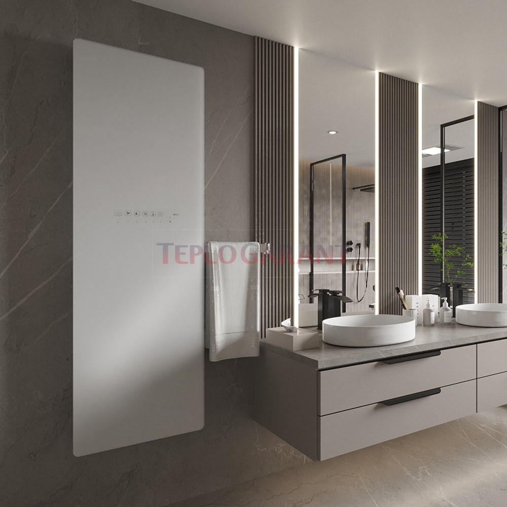 Дизайнерська електрична рушникосушка Zehnder Acova VERSUS VSW-150-048