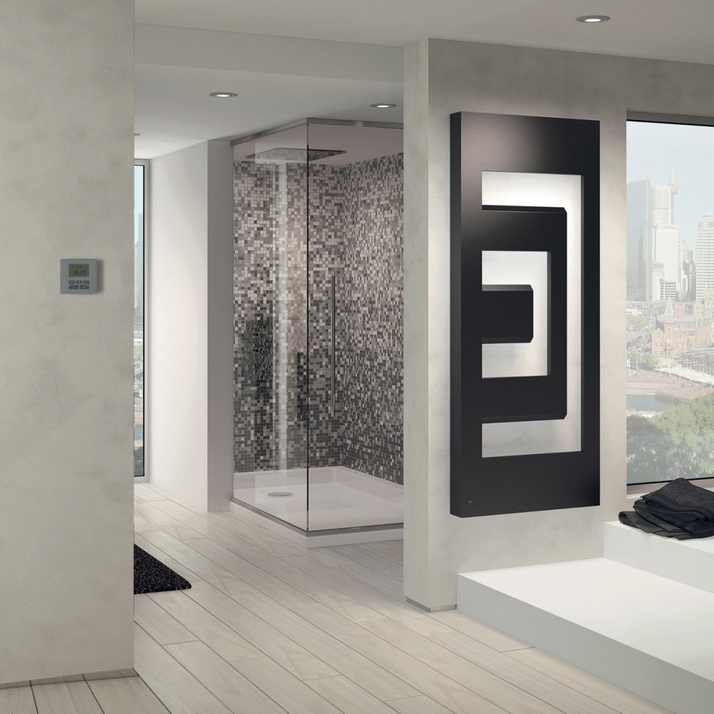 Дизайнерська електрична рушникосушка IRSAP Dedalo Electric 1600x660