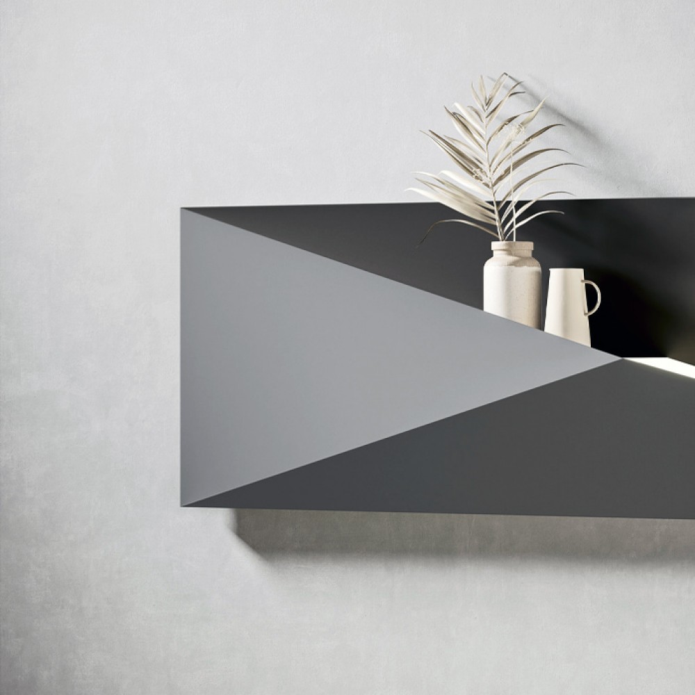 Дизайнерський електричний радіатор Irsap Polygon Horizontal