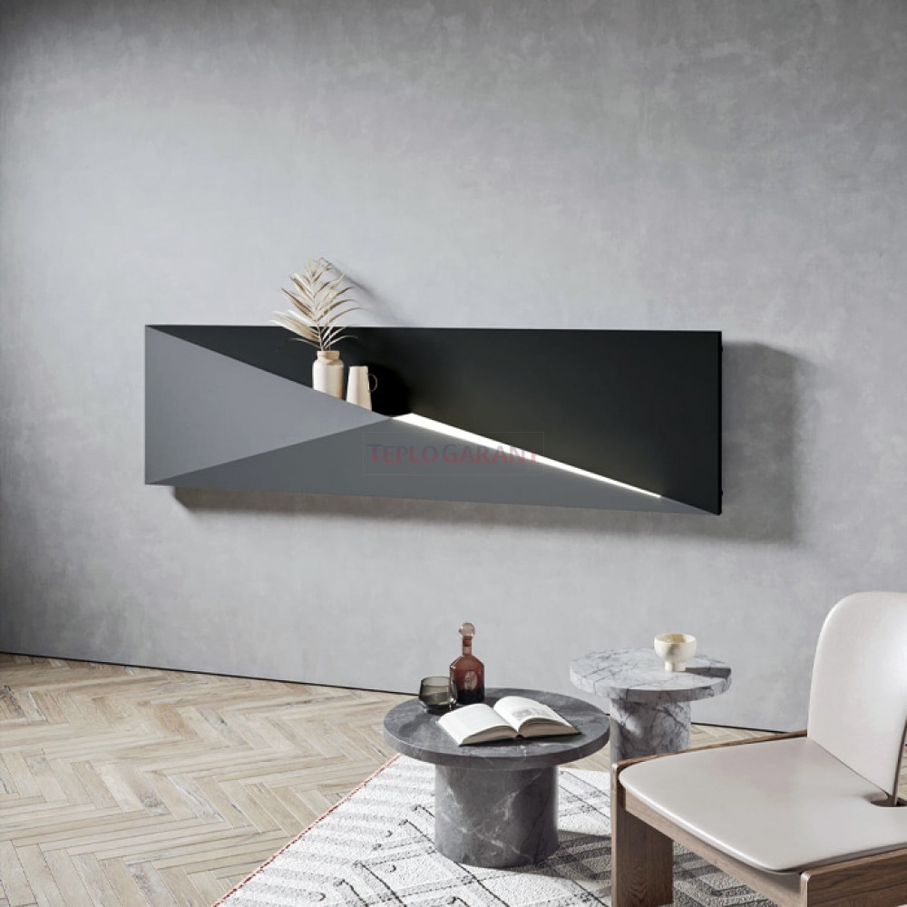 Дизайнерський електричний радіатор Irsap Polygon Horizontal