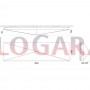 Дизайнерський електричний радіатор Irsap Polygon Horizontal