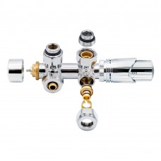 Кран радиаторный Belrad BLR312 Chrome