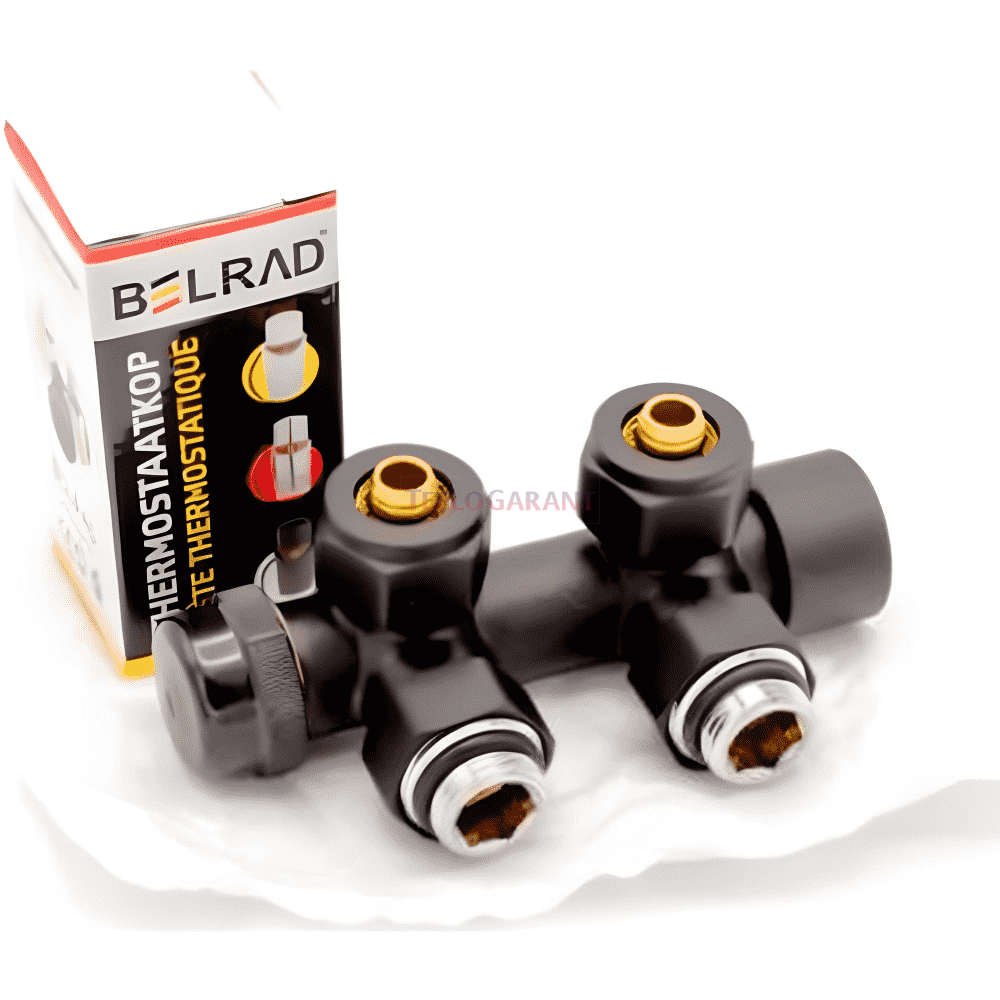 Кран радиаторный Belrad BLR316 Черный