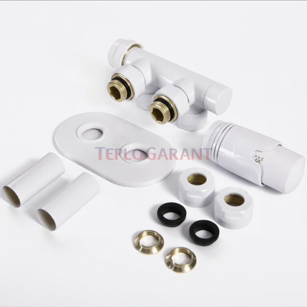 Кран радиаторный Thermrad H-blok Белый