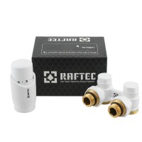 Кран радіаторний Raftec DAHU11-W Білий